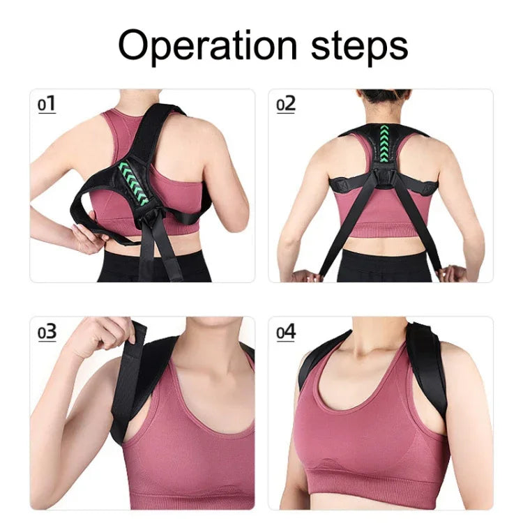Dây Đai Chỉnh Tư Thế Mở Vai Chống Gù Lưng, S, M, L, XL