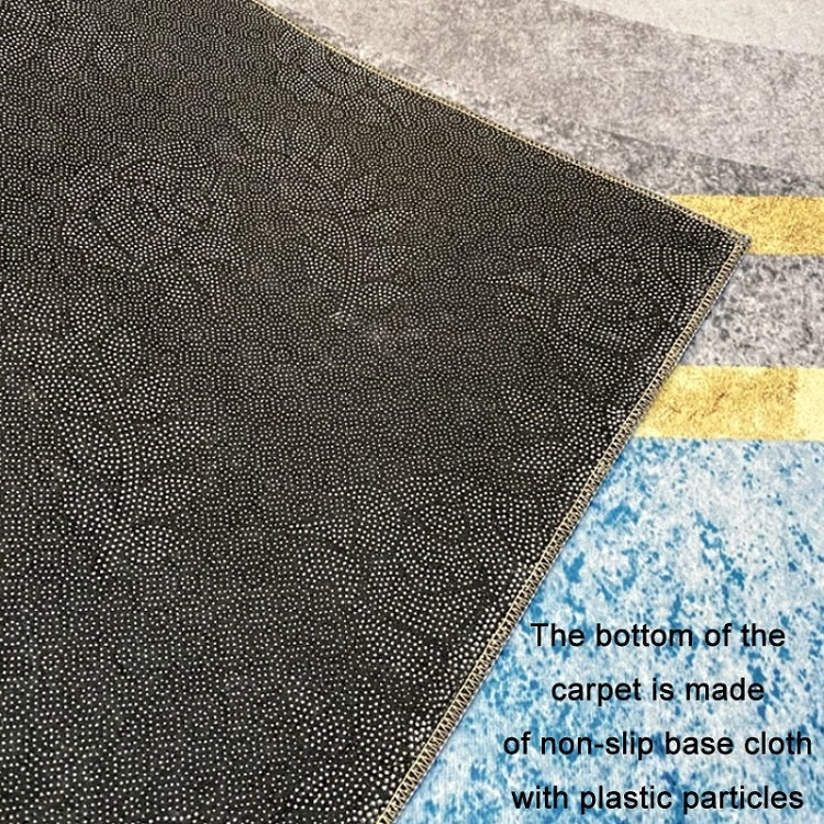 Thảm Phòng Khách Hình Học Trừu Tượng Hiện Đại, Đệm Bàn Cà Phê, 80x120cm, 80x160cm