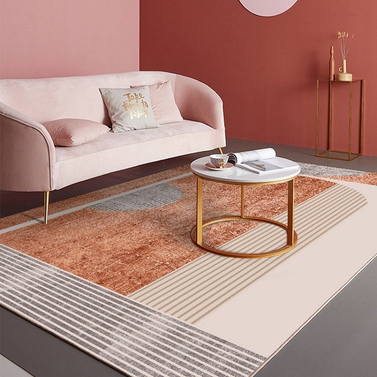 Thảm Phòng Khách Hình Học Trừu Tượng Hiện Đại, Đệm Bàn Cà Phê, 140x200cm