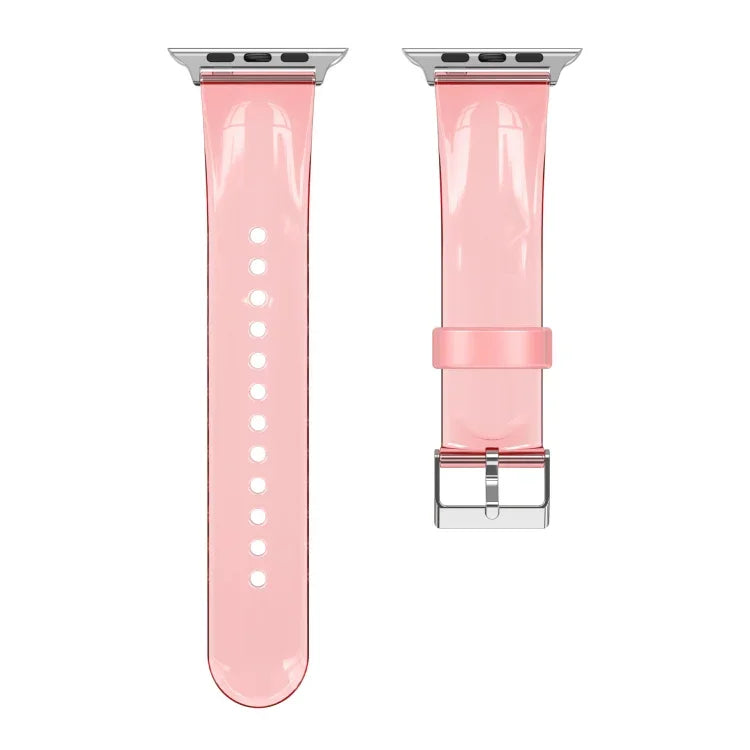 TPU Fuel Injection Watch Band, For Apple Watch Series 42mm/44mm/45mm, For Apple Watch Series 38mm/40mm/41mm