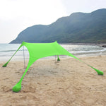 Lều cắm trại ngoài trời có mái che Lycra bãi biển, Kích thước:, 210x160x150cm, 210x200x150cm, 300x300x200cm