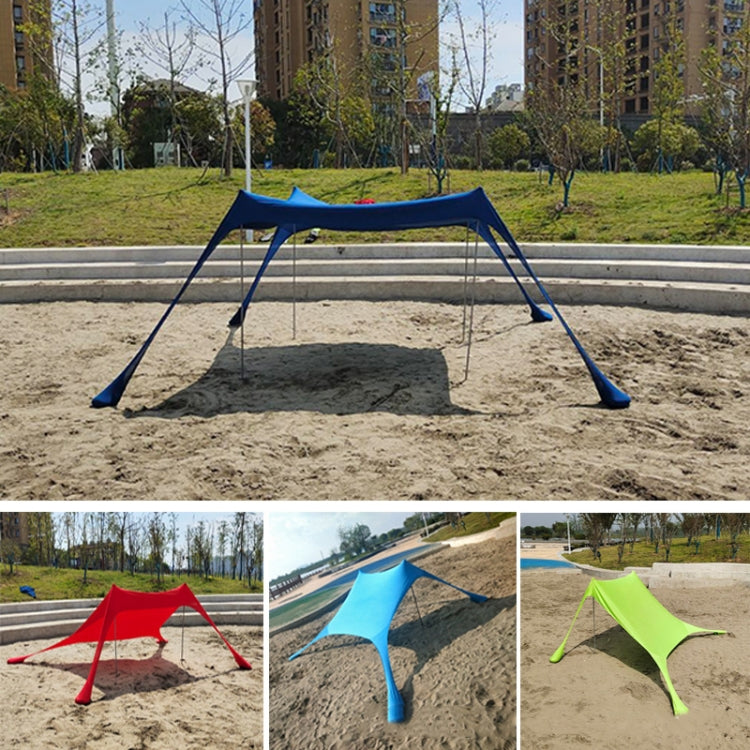Lều cắm trại ngoài trời có mái che Lycra bãi biển, Kích thước:, 210x160x150cm, 210x200x150cm, 300x300x200cm