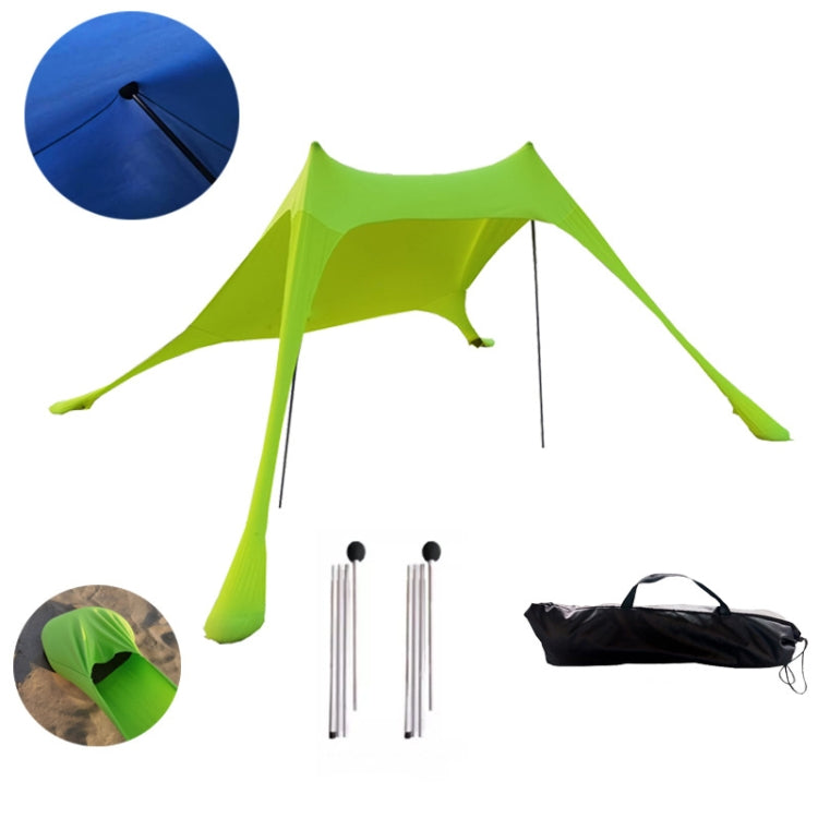Lều cắm trại ngoài trời có mái che Lycra bãi biển, Kích thước:, 210x160x150cm, 210x200x150cm, 300x300x200cm