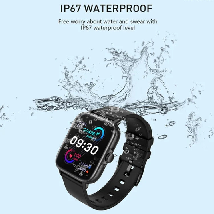 Đồng hồ thông minh Bluetooth LOANIY Y22 theo dõi nhịp tim, màu hồng, đen, vàng, xám bạc