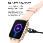 Đồng hồ thông minh Bluetooth LOANIY Y22 theo dõi nhịp tim, màu hồng, đen, vàng, xám bạc