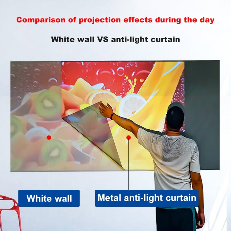Màn chiếu HD chống ánh sáng kim loại gấp gọn, kích thước:, 60 inch 16:9 133x75cm, 72 inch 16:9 159x90cm, 84 inch 16:9 186x105cm, 92 inch 16:9 199x112cm, 100 inch 16:9 221x125cm, 110 inch 16:9 250x140cm, 120 inch 16:9 266x148cm, 130 inch 16:9 290x160cm