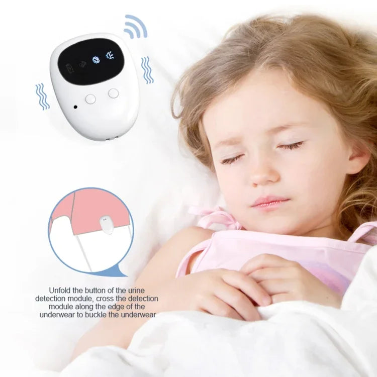 Báo thức không dây chống đái dầm có bộ thu cho bé trai, bé gái, huấn luyện đi vệ sinh, chăm sóc người già, báo thức đái dầm