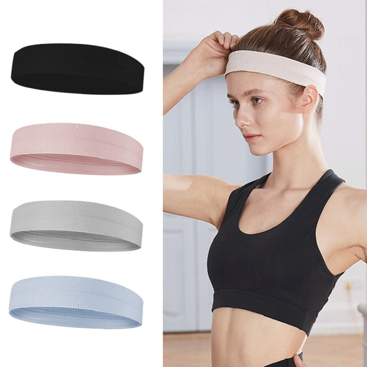 Băng đô silicone chống trượt thấm mồ hôi khi chạy, Băng đô silicone (Hồng), Băng đô silicone (Đen)