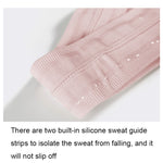 Băng đô silicone chống trượt thấm mồ hôi khi chạy, Băng đô silicone (Hồng), Băng đô silicone (Đen)