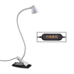 Đèn bàn ống uốn USB 360 độ, Thông số:, Trắng điều chỉnh độ sáng liên tục, Đen điều chỉnh độ sáng liên tục, Trắng điều chỉnh độ sáng hai tốc độ, Đen điều chỉnh độ sáng hai tốc độ
