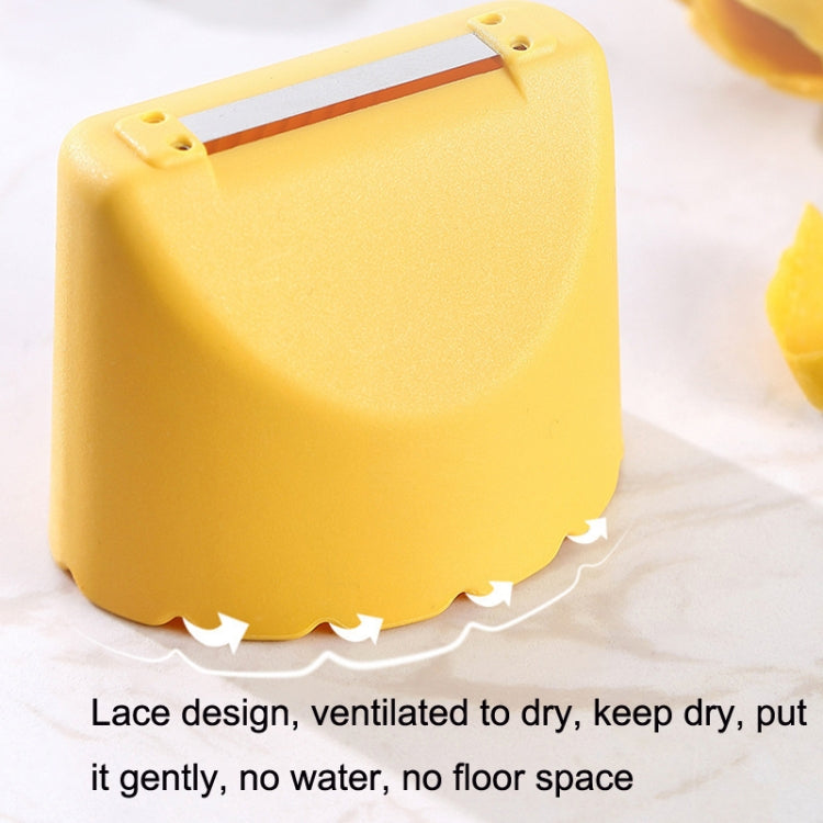 Dụng cụ gọt hoa quả bằng thép không gỉ chống bắn nước nhà bếp, 5 chiếc màu vàng chanh, 5 chiếc màu xanh táo
