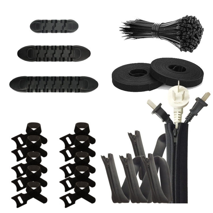 Bộ tổ chức và cuộn cáp dữ liệu để bàn, 119 trong 1, Khóa kéo: 126 trong 1, Ống mạng: 126 trong 1