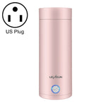 UGASUN Travel Portable Mini Electric Heated Water Cup, UK Plug (White), EU Plug (Withe), US Plug (White), UK Plug (Pink), EU Plug (Pink), US Plug (Pink)