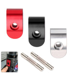 Móc gập xe điện bằng thép hợp kim mật độ cao cho Xiaomi M365 / Pro, Kiểu:, Đen +1 chốt, Đỏ +1 chốt, Bạc +1 chốt, Đen +2 chốt, Đỏ +2 chốt, Bạc +2 chốt