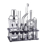 Bộ lắc thủy tinh 17 trong 1 dung tích 400ml có vạch chia, K17-3