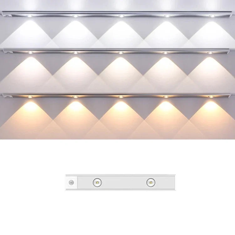 Thanh đèn cảm biến cơ thể người LED siêu mỏng thông minh, chiều dài:, 30cm, 40cm