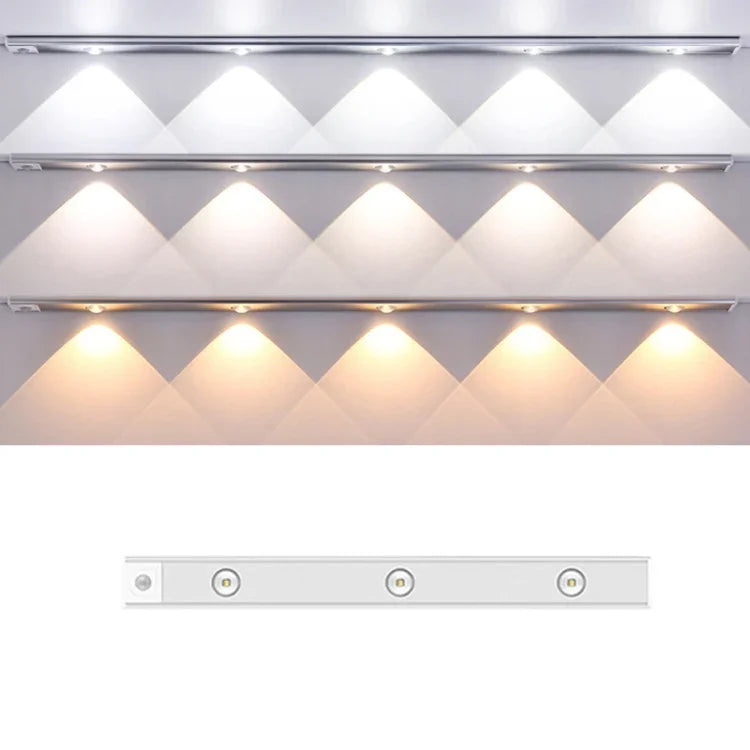 Thanh đèn cảm biến cơ thể người LED siêu mỏng thông minh, chiều dài:, 30cm, 40cm