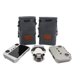 Túi đựng CQT bằng vải nỉ dày cho DJI Mini 3 Pro, Thông số:, 1 túi, 2 túi, 2 túi + dây buộc mái chèo