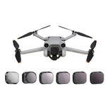 Phụ kiện bộ lọc điều chỉnh hợp kim nhôm RCSTQ cho DJI Mini 3 Pro, kiểu: UV+CPL+ND8+ND16+ND32+ND64 6 trong 1, CPL, ND8, ND16, ND32, ND64, bộ 4 trong 1, bộ 6 trong 1