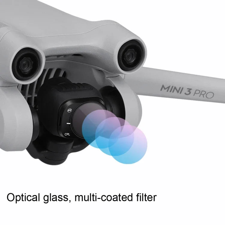Phụ kiện bộ lọc điều chỉnh hợp kim nhôm RCSTQ cho DJI Mini 3 Pro, kiểu: UV+CPL+ND8+ND16+ND32+ND64 6 trong 1, CPL, ND8, ND16, ND32, ND64, bộ 4 trong 1, bộ 6 trong 1
