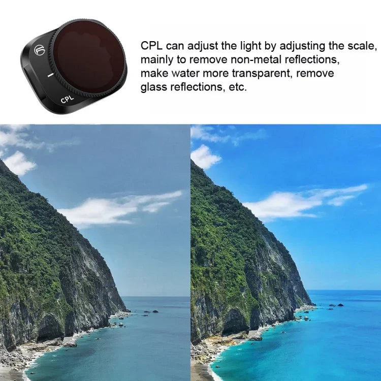 Phụ kiện bộ lọc điều chỉnh hợp kim nhôm RCSTQ cho DJI Mini 3 Pro, kiểu: UV+CPL+ND8+ND16+ND32+ND64 6 trong 1, CPL, ND8, ND16, ND32, ND64, bộ 4 trong 1, bộ 6 trong 1
