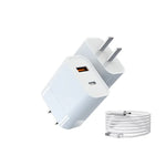 Bộ sạc GaN 30W hai cổng RCSTQ cho DJI Mini 2/Mini 3 Pro, bộ sạc GaN cho DJI Mini 2