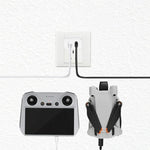 Bộ sạc GaN 30W hai cổng RCSTQ cho DJI Mini 2/Mini 3 Pro, bộ sạc GaN cho DJI Mini 2