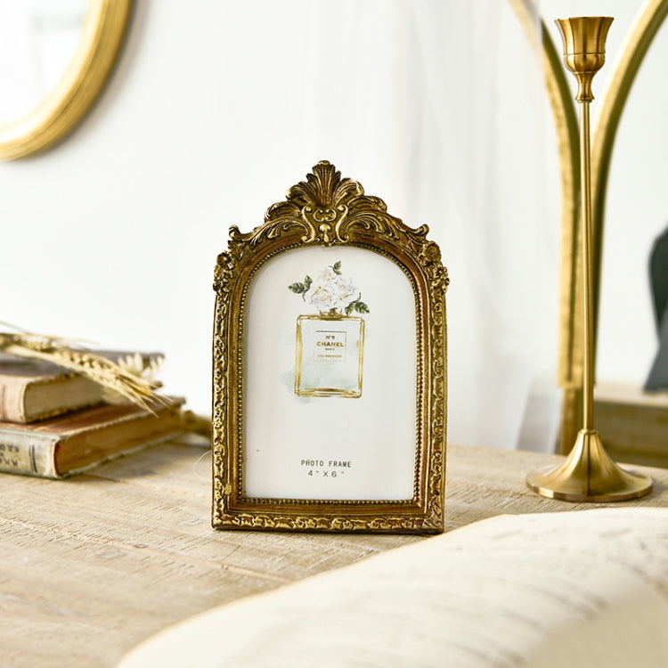 Khung ảnh trang trí nhà phong cách cổ điển giả gỗ, Kích thước:, Vuông-6 inch, Vuông-7 inch, Vòm-6 inch, Vòm-7 inch, Bầu dục-6 inch, Bầu dục-7 inch, Hộp tròn nơ, Mẫu A, Mẫu B