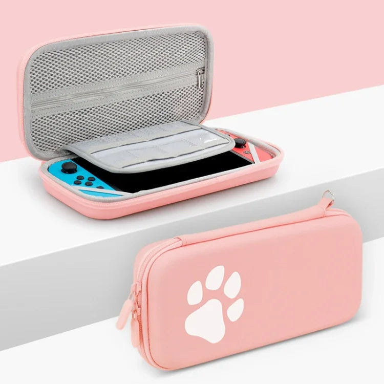 Túi đựng máy chơi game họa tiết chân mèo Baona BN-F005, dành cho Switch (Hồng), dành cho Switch (Xanh lá), dành cho Switch (Màu chuyển sắc)