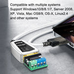 Bộ chuyển đổi công nghiệp USB sang RS485/422 DTECH DT-5119 dài 0.5m, DT-5119 0.5m