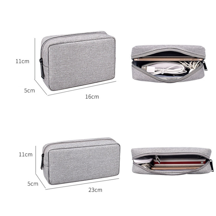 Túi đựng phụ kiện kỹ thuật số DY01, Thông số:, Nhỏ (Xám hầu gái), Nhỏ (Hồng đẹp), Nhỏ (Đen bí ẩn), Nhỏ (Xanh trời), Nhỏ (Xanh hải quân), Nhỏ (Xám đậm), Lớn (Xám hầu gái), Lớn (Hồng đẹp), Lớn (Đen bí ẩn), Lớn (Xanh hải quân)