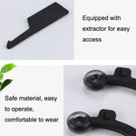 5 Bộ Đệm Mũi Silicone 3D Vô Hình Làm Đẹp Mũi