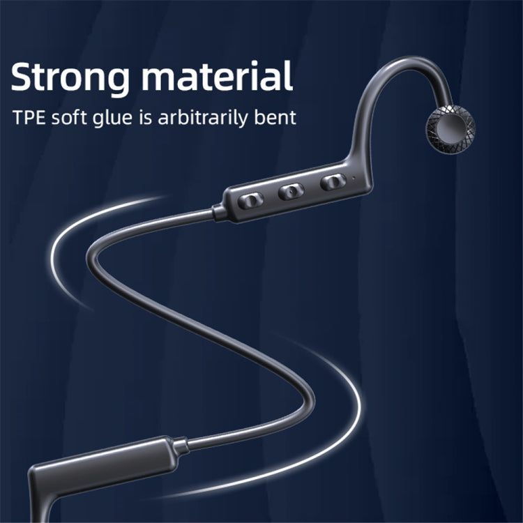 Tai nghe Bluetooth KS-19 dẫn âm treo cổ cho doanh nhân, KS-19 Đen