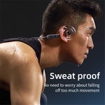 Tai nghe Bluetooth KS-19 dẫn âm treo cổ cho doanh nhân, KS-19 Đen
