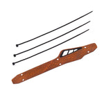2 cái bảo vệ xích nhựa xe đạp địa hình ZTTO, Cam, Xanh, Đen