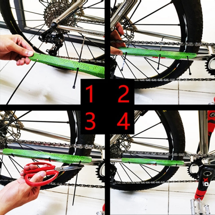 2 cái bảo vệ xích nhựa xe đạp địa hình ZTTO, Cam, Xanh, Đen