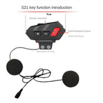 Tai nghe liên lạc Bluetooth mũ bảo hiểm đi xe S21, thông số kỹ thuật:, S21