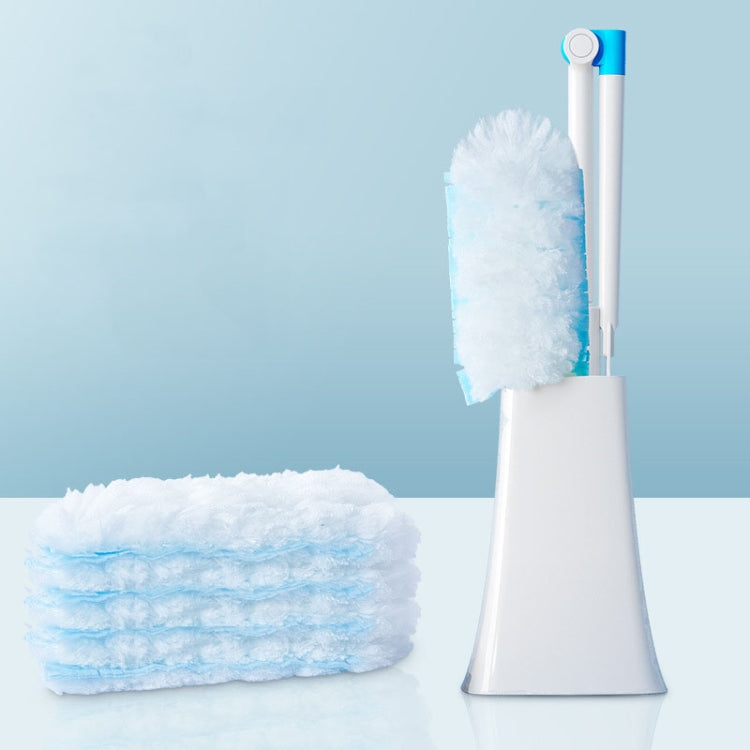 Disposable Household Vacuum Retractable Feather Duster, Style:, Long Handle+2 Clothes, Long Handle+4 Clothes, Long Handle+6 Clothes, Long Handle+12 Clothes, With Base+2 Clothes, With Base+4 Clothes, With Base+6 Clothes, With Base+12 Clothes