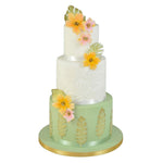 Bộ 2 khuôn bánh fondant 4 trong 1 hình lá nhiệt đới, Lá nhiệt đới