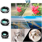 Ống kính kính viễn vọng đa năng cho điện thoại di động 28X + Góc rộng 0.6X + Macro 20X + Ống kính mắt cá 198 độ, Bộ kết hợp đa năng