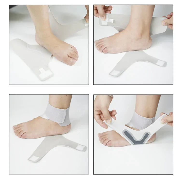 Dây Đeo Cố Định Bong Gân Mắt Cá Chân Mỏng Thoáng Khí, Kích Thước:, Chân Trái (S), Chân Trái (M), Chân Phải (M), Chân Trái (L), Chân Phải (L), Chân Trái (XL), Chân Phải (XL)