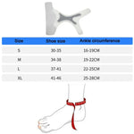 Dây Đeo Cố Định Bong Gân Mắt Cá Chân Mỏng Thoáng Khí, Kích Thước:, Chân Trái (S), Chân Trái (M), Chân Phải (M), Chân Trái (L), Chân Phải (L), Chân Trái (XL), Chân Phải (XL)