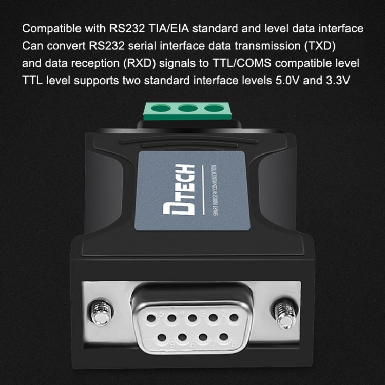 DTECH DT-9005 Module cổng nối tiếp RS232 sang TTL không kèm nguồn, Module 3.3V, Module 5V