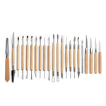Bộ dụng cụ gốm sứ, dao khắc đất sét, đá, bộ dụng cụ kết hợp DIY đất sét, 22 trong 1, 24 trong 1, 27 trong 1, 32 trong 1