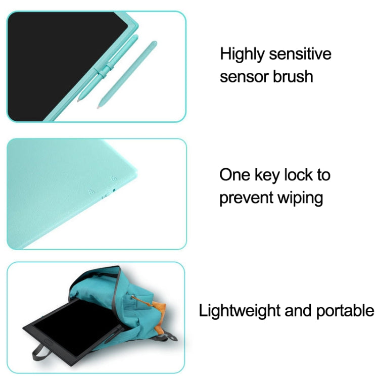 10 inch LCD Writing Board Children Hand Drawn Board, Style:, Black Monochrome, Light Blue Monochrome, Light Pink Monochrome, Black Colorful, Light Blue Colorful, Light Pink Colorful