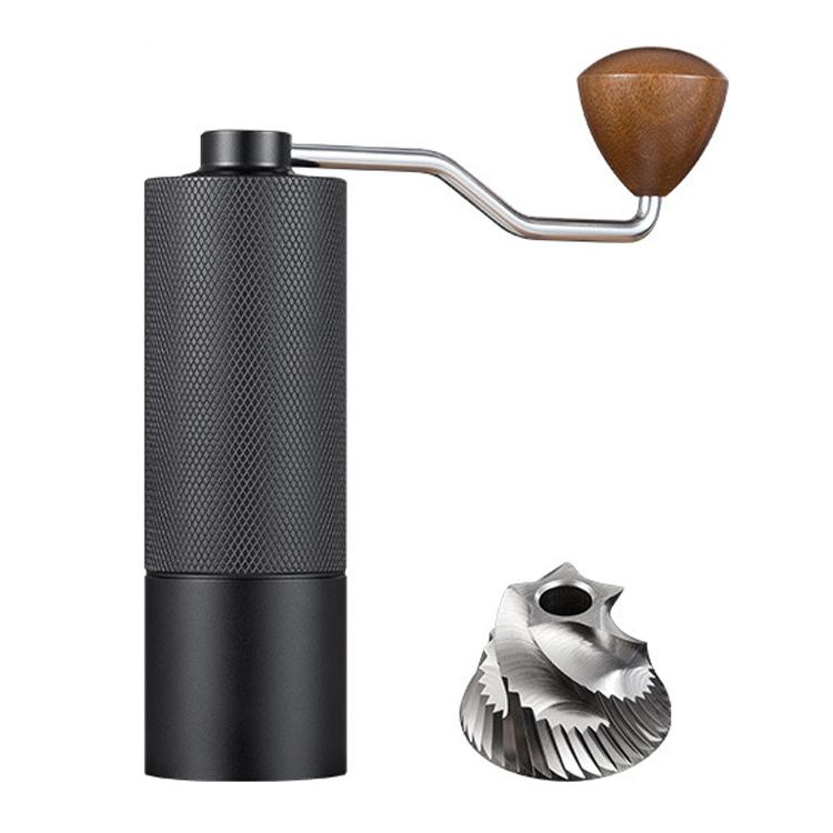 Máy xay cà phê tay bằng thép không gỉ CNC, năm cạnh đen, năm cạnh xám, năm cạnh đỏ, lục giác đen, lục giác xám, lục giác đỏ, bảy cạnh đen, bảy cạnh bạc, bảy cạnh xám, bảy cạnh đỏ