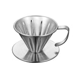 Phin lọc cà phê đổ thủ công inox hai lớp, kích thước:, nhỏ