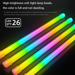 Thanh đèn LED silicone trang trí máy tính ARGB, Y360 tròn