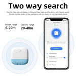 Thiết bị tìm chìa khóa ví hai chiều Bluetooth thông minh chống mất, màu xanh lá hai chiều Bluetooth, xanh dương hai chiều Bluetooth, đen hai chiều Bluetooth, hồng hai chiều Bluetooth, vàng hai chiều Bluetooth
