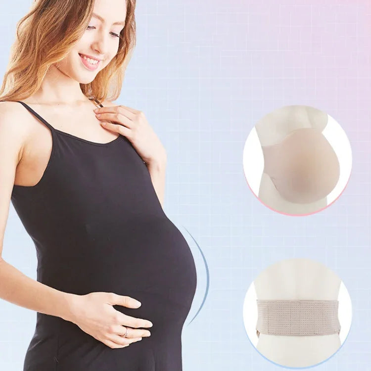 Bụng giả mô phỏng nhẹ, thoáng khí bằng mút nhớ cho bà bầu, S, M, L